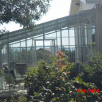 Traditional lean-to 12x12 glass